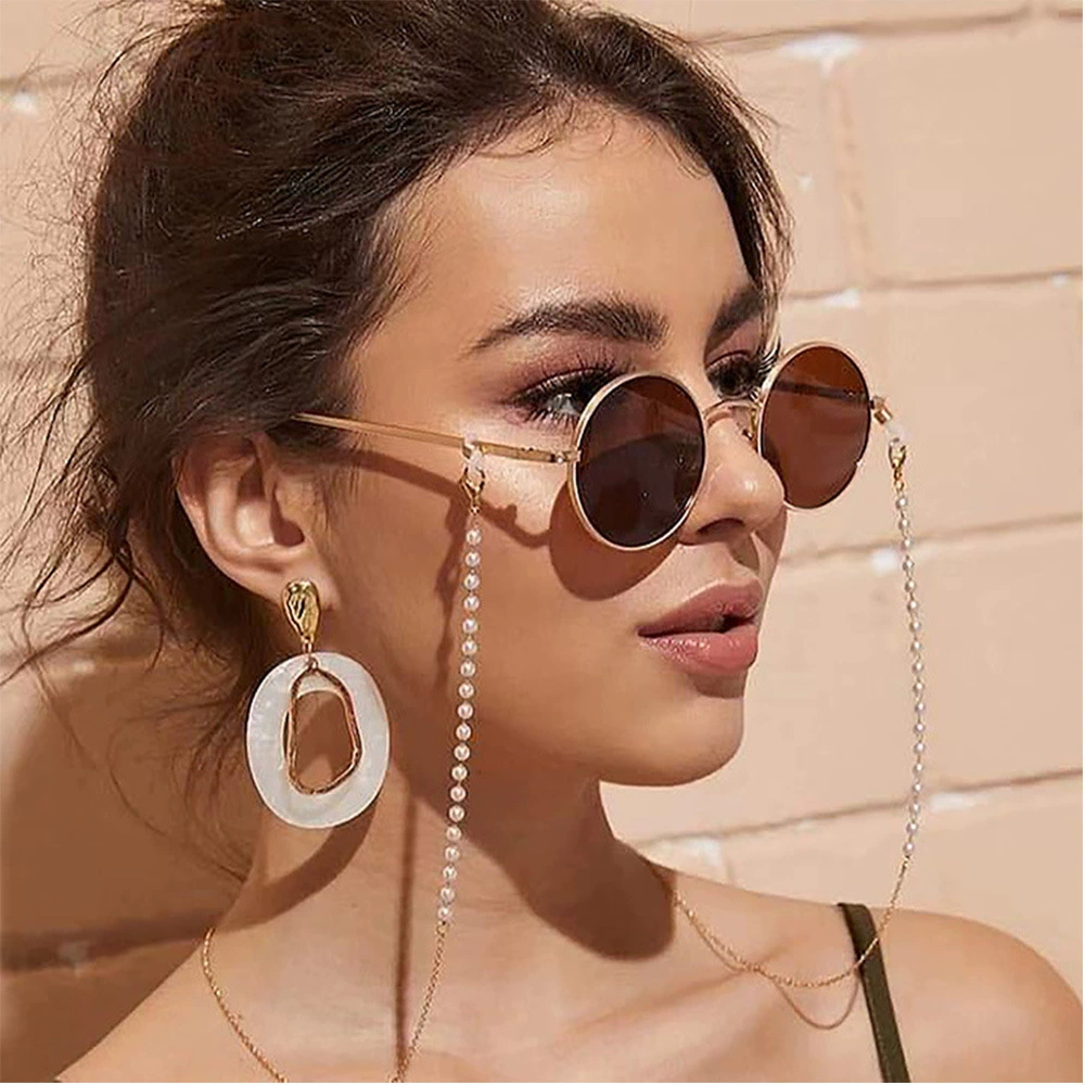 Sunglass Retainer Cord - 2025 안경 체인 모조 진주 페르시