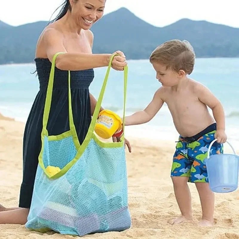 Beach Towel Large - 1/3pcs Protable 비치 가방 어린이를위한 모래