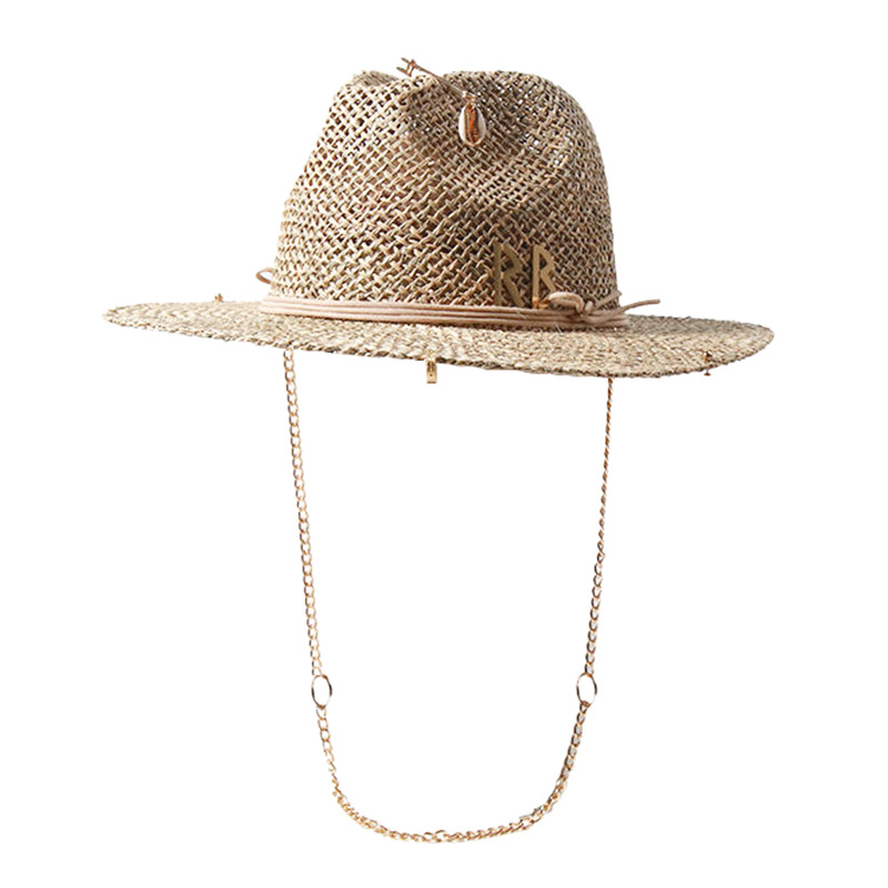 Bucket Hat Straw - 파나마 밀짚 태양 모자 와이드 브림