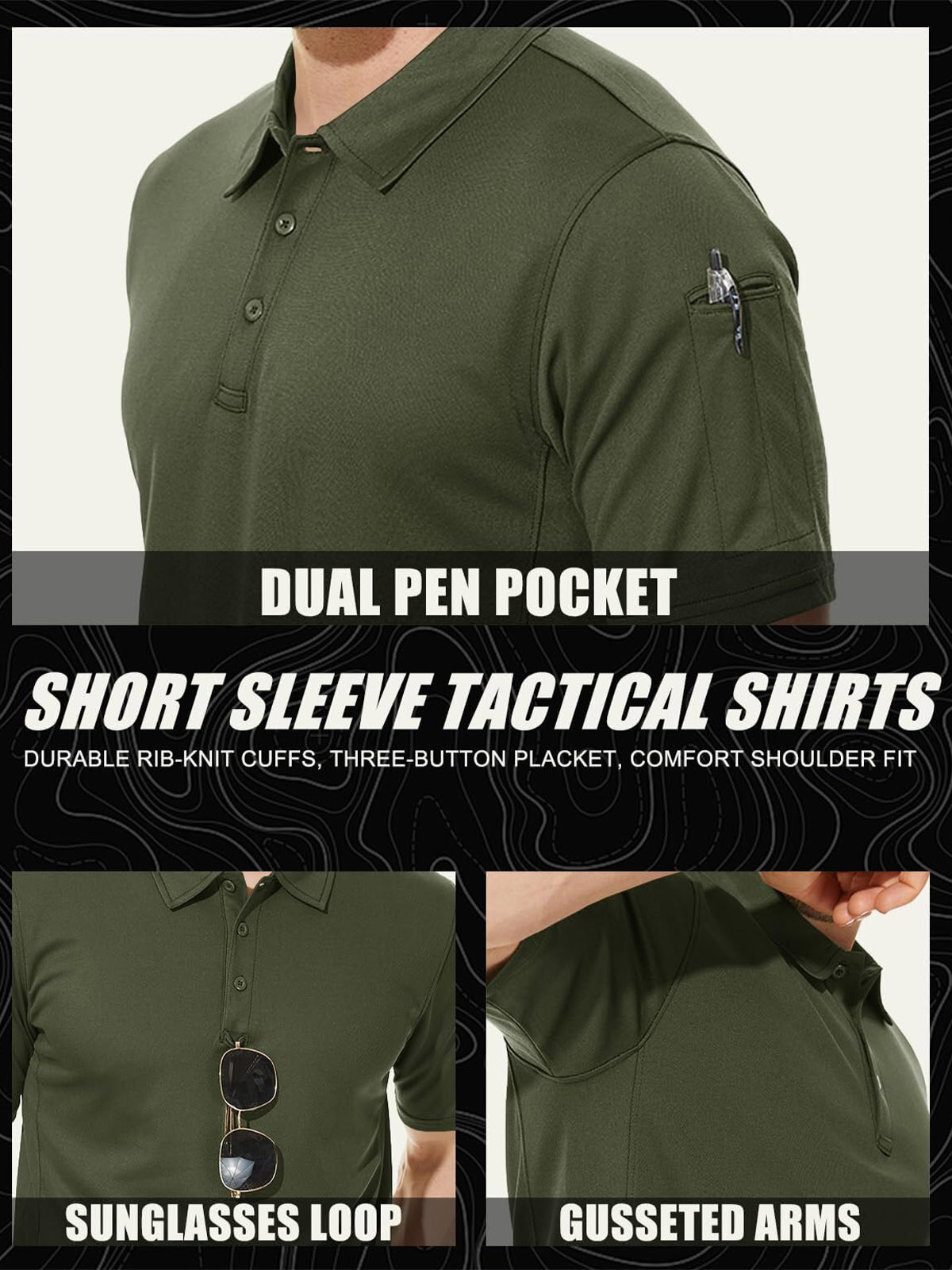 MAGCOMSEN 남성용 폴로 셔츠 반팔 빠른 건조 통 - Polo Shirt Pique 리뷰 및 가격