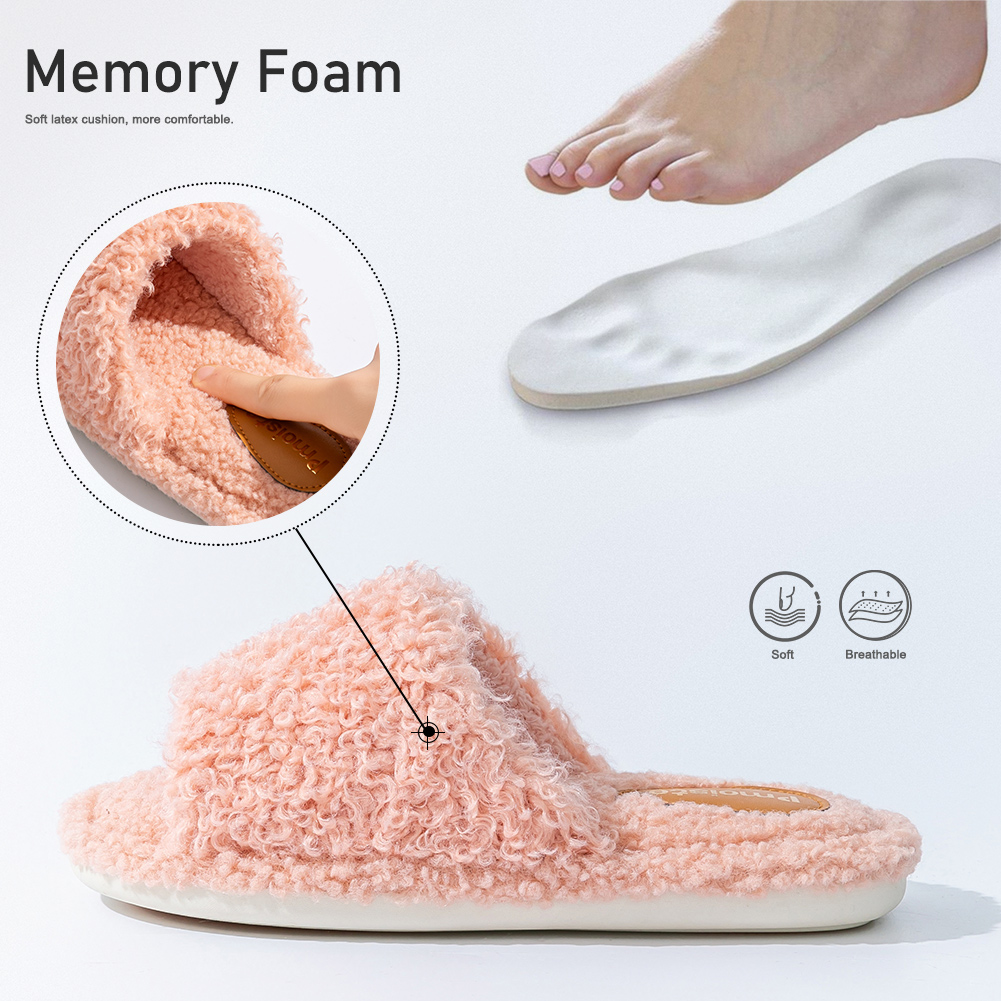 Pmoiste 퍼지 하우스 슬리퍼 여성용 편안하고 부드 - Espadrille Slip On 리뷰 및 가격