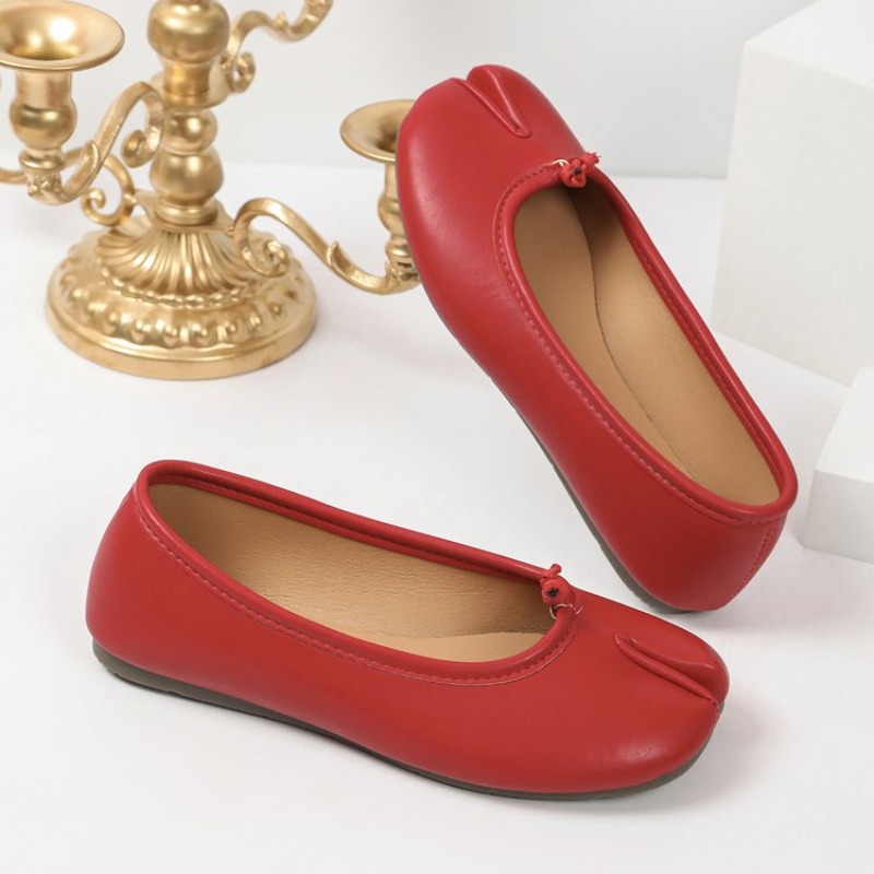 여성용 스플릿 토 발레 플랫 노트 장식 슬립온 플랫 슈 - Espadrille Slip On 리뷰 및 가격
