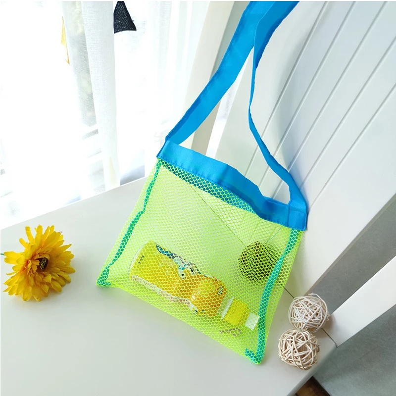어린이 휴대용 메쉬 가방, 장난감 보관 가방, 수영용  - Beach Towel Large 리뷰 및 가격