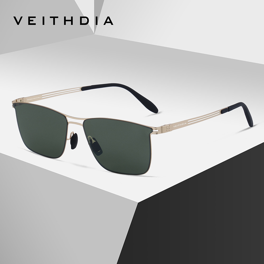 VEITHDIA 남성용 편광 선글라스 스테인레스 스틸  - Sunglasses Aviator Polarized 리뷰 및 가격